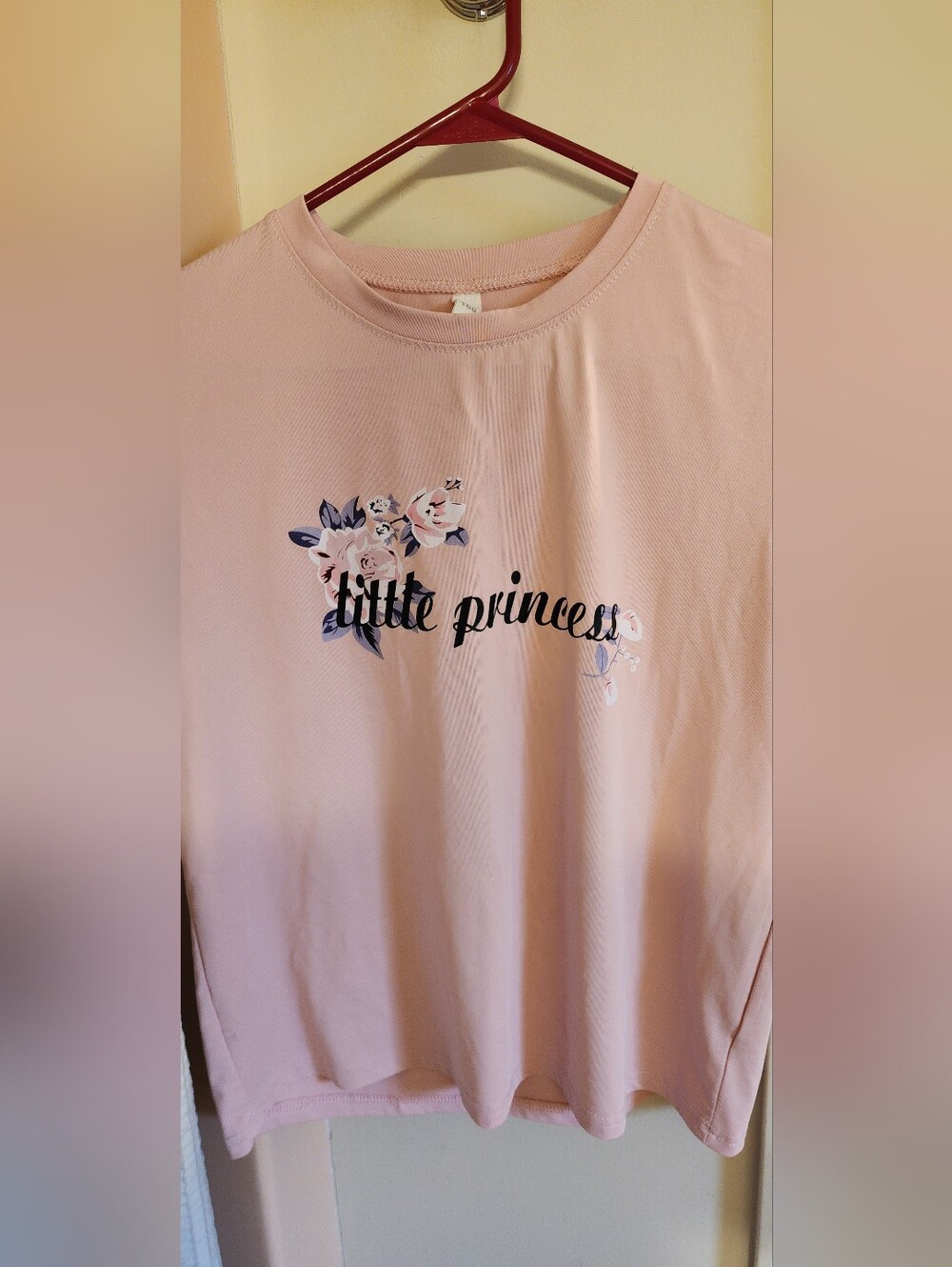 Little Princess Pink Floral Tee